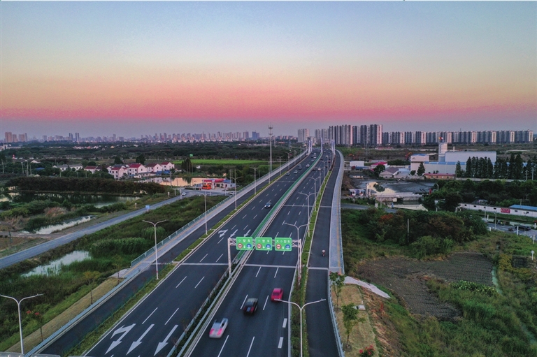 常州金坛常金交通一体化赋能两湖创新区建设