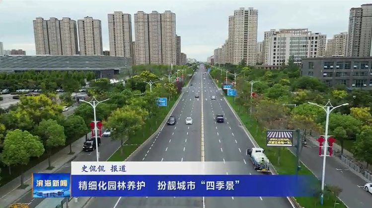 精细化园林养护 扮靓城市“四季景”