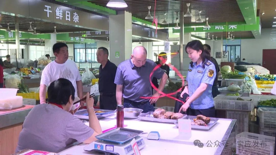 宝应深入推进食用农产品市场准入专项治理行动