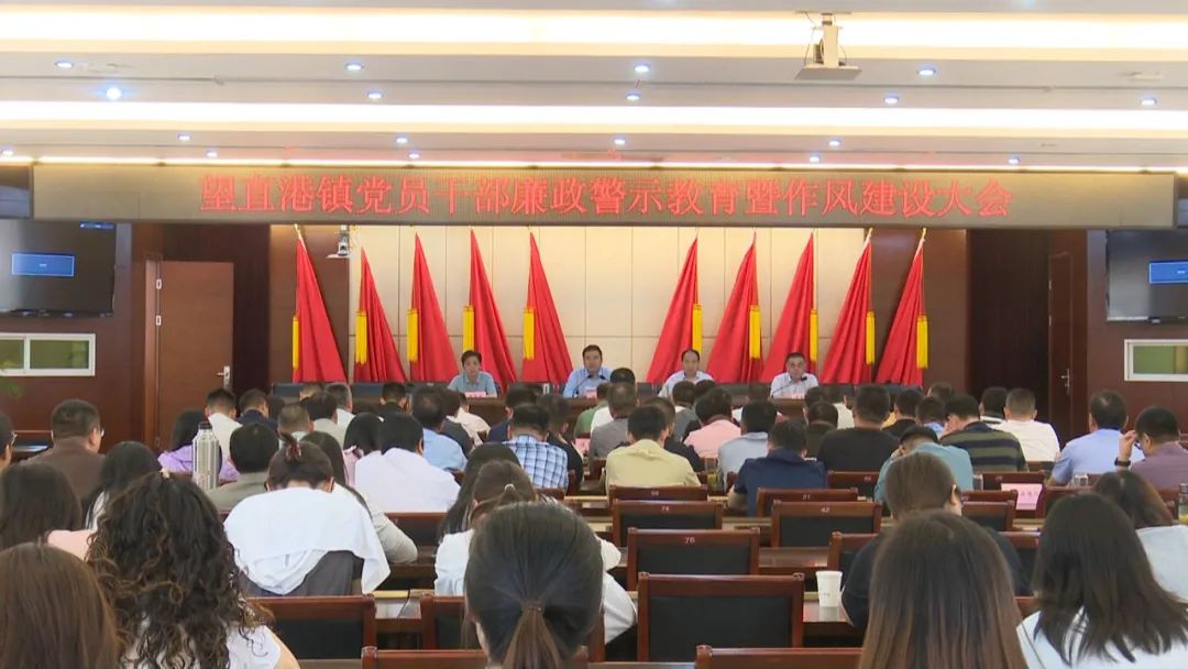 宝应县望直港镇：筑牢廉洁防线 强化作风建设