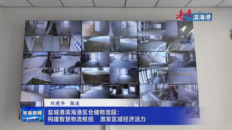 【走進濱海港】鹽城港濱海港區(qū)倉儲物流園：構(gòu)建