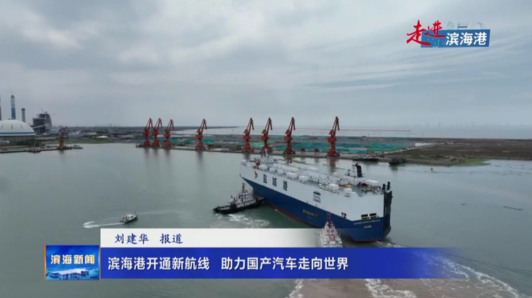 【走進(jìn)濱海港】濱海港開通新航線助力國(guó)產(chǎn)汽車